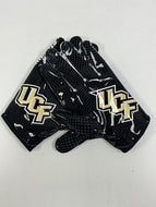 UCF Knights Game Issued / Worn Nike Vapor Knit Football Gloves - Size 4XL
