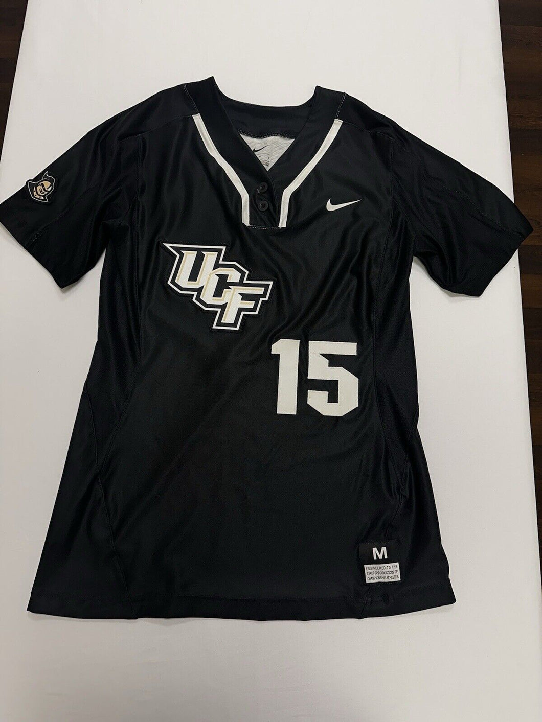 2020 UCF Knights Game Used / Worn Nike Women's Softball Jersey #15 Size M