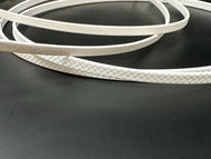 White Tacky Diamond Pattern Football Lace Repair Kit - Similar to Wilson GST Style Tacky Pebble Lacing Repair Kit