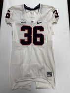 Virginia Cavaliers Game Worn / Team Issued Nike Football Jersey #36 Size 40 L