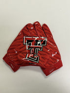 Texas Tech Red Raiders Game Issued Under Armour Highlight Football Gloves 4XL