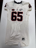 Virginia Cavaliers Game Worn / Team Issued Nike Football Jersey #65 Size 44 +4