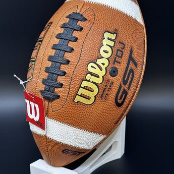 Wilson GST TDJ Junior Size Age 9-12 Leather Youth Football Brand New