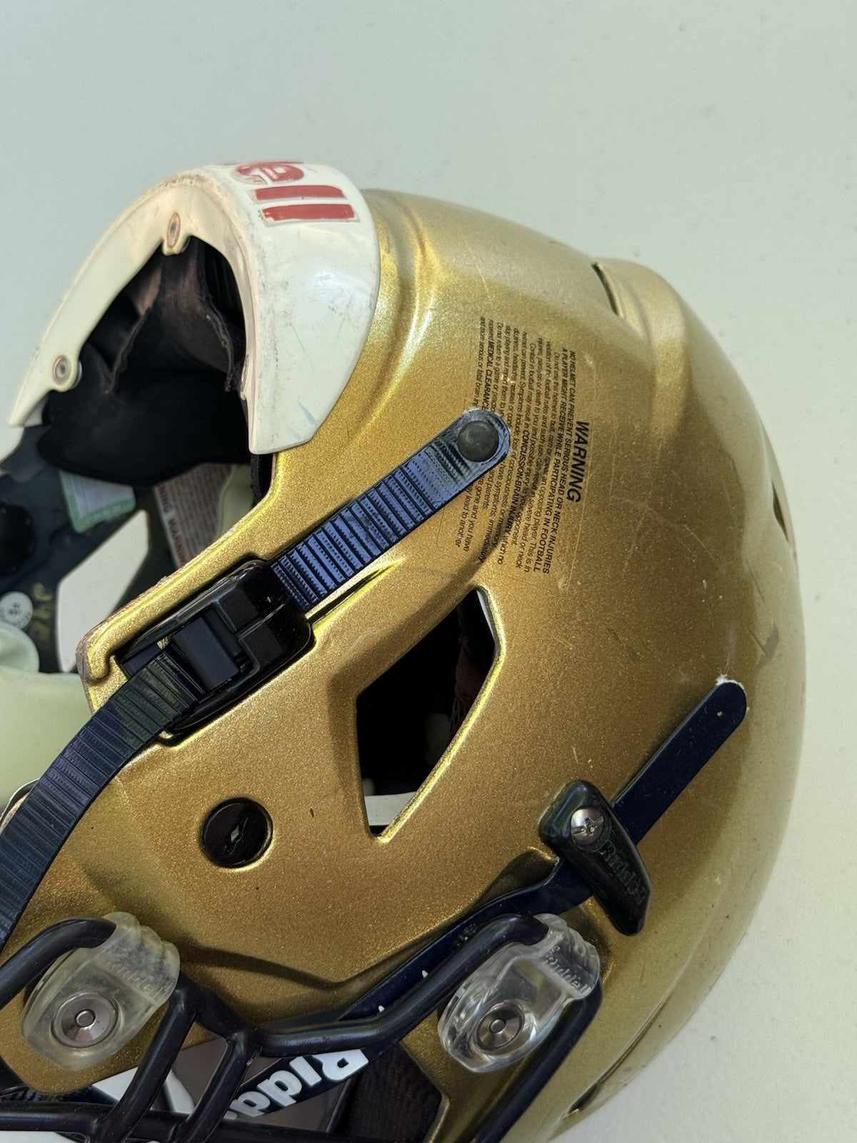 2015 Riddell Speedflex Game Issued Used Adult Large NCAA Football Helm – LBC Football LLC