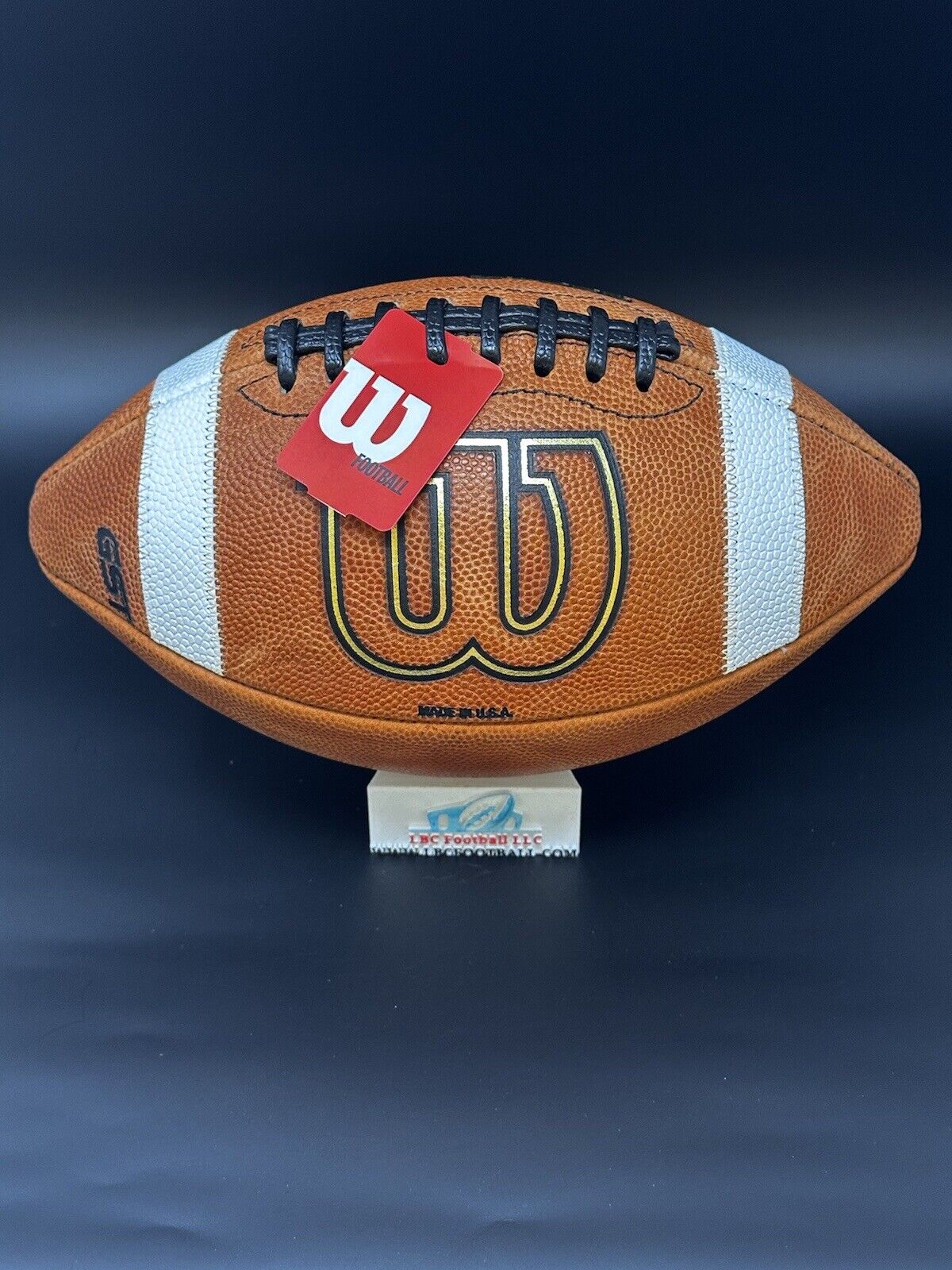 Wilson GST TDY Youth Size Age 12-14 Leather Youth Football New