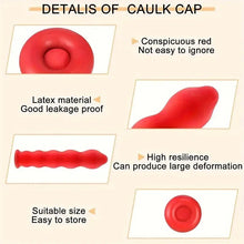 Load image into Gallery viewer, 3 ct Rubber Caulk Cap Caulk Tube Sealer / Saver - STOCK IN USA
