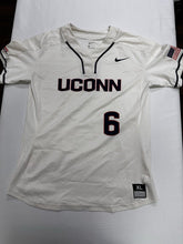 Load image into Gallery viewer, UConn Huskies Game Used / Worn Womens Softball Nike Game Jersey #6 Size XL
