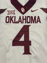 Load image into Gallery viewer, Oklahoma Sooners Game Used / Issued Nike BOOMER SOONER NCAA Football Jersey #4
