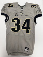 UCF Knights Game Used / Game Worn Nike Football Jersey #34 Medium - Florida