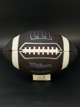 Load image into Gallery viewer, Wilson OMEGA Fully Game Prepped NFHS / NCAA Regulation Size Leather Football
