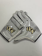 UCF Knights Game Used Nike Vapor Knit Football Gloves - Size 3XL