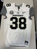 2019 Vanderbilt Commodores Game Used / Worn Nike Football Jersey