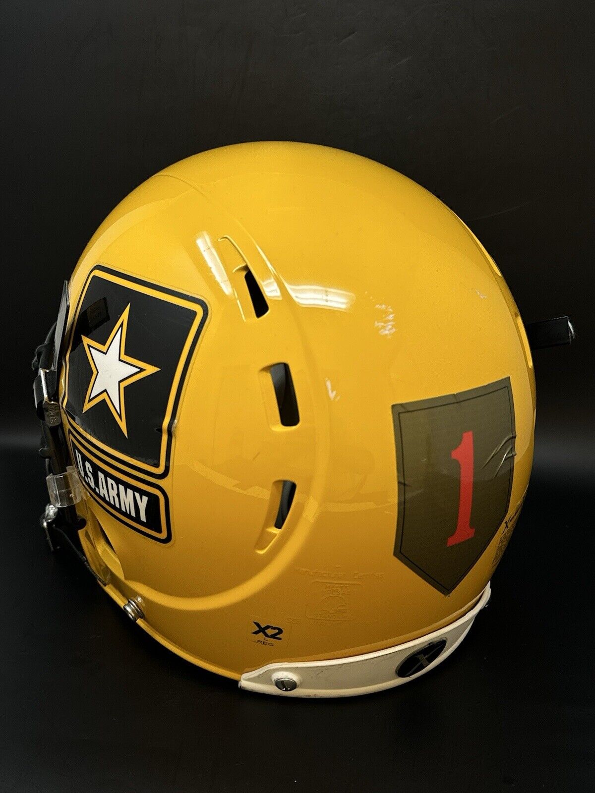 U.S. Army All-American Bowl Game Used / Worn Xenith Football Helmet – LBC Football LLC