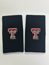 Load image into Gallery viewer, Texas Tech Red Raiders Under Armour Wristband Pair Unisex Black New
