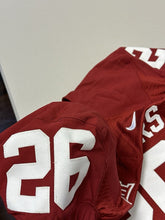 Load image into Gallery viewer, Oklahoma Sooners Game Used / Issued Nike BOOMER SOONER NCAA Football Jersey #26
