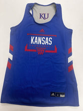 Load image into Gallery viewer, Kansas Jayhawks Womens Basketball Team Used Adidas Reversable Practice Jersey
