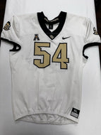 UCF Knights Game Used / Game Worn White Nike Football Jersey #54 XL