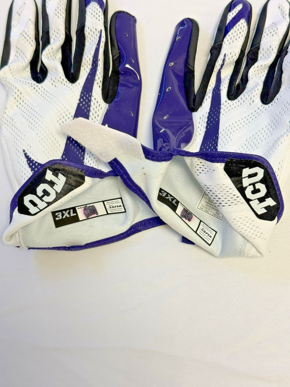TCU Horned Frogs Game Used Team Issued Nike Vapor Knit NCAA