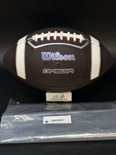 Load image into Gallery viewer, Wilson OMEGA Fully Game Prepped NFHS / NCAA Regulation Size Leather Football
