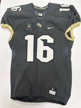 Load image into Gallery viewer, UCF Knights Game Used / Game Worn Nike Football Gold Color Jersey #16 Large
