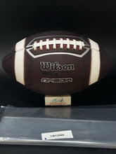 Load image into Gallery viewer, Fully Game Prepped Wilson OMEGA NFHS / NCAA Regulation Size Leather Football
