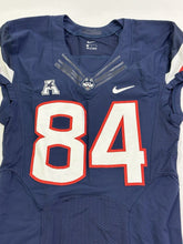 Load image into Gallery viewer, 2018 UConn Huskies Game Used Nike Football Jersey #84 Size 38
