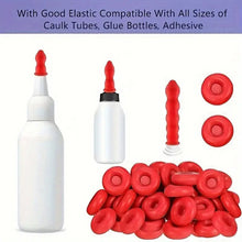 Load image into Gallery viewer, 3 ct Rubber Caulk Cap Caulk Tube Sealer / Saver - STOCK IN USA
