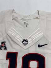 Load image into Gallery viewer, 2015 UConn Huskies Game Used Nike Football Jersey #18 Size 38 +4 Length
