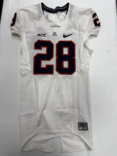 Load image into Gallery viewer, Virginia Cavaliers Game Worn / Team Issued Nike Football Jersey #28 Size 38 L
