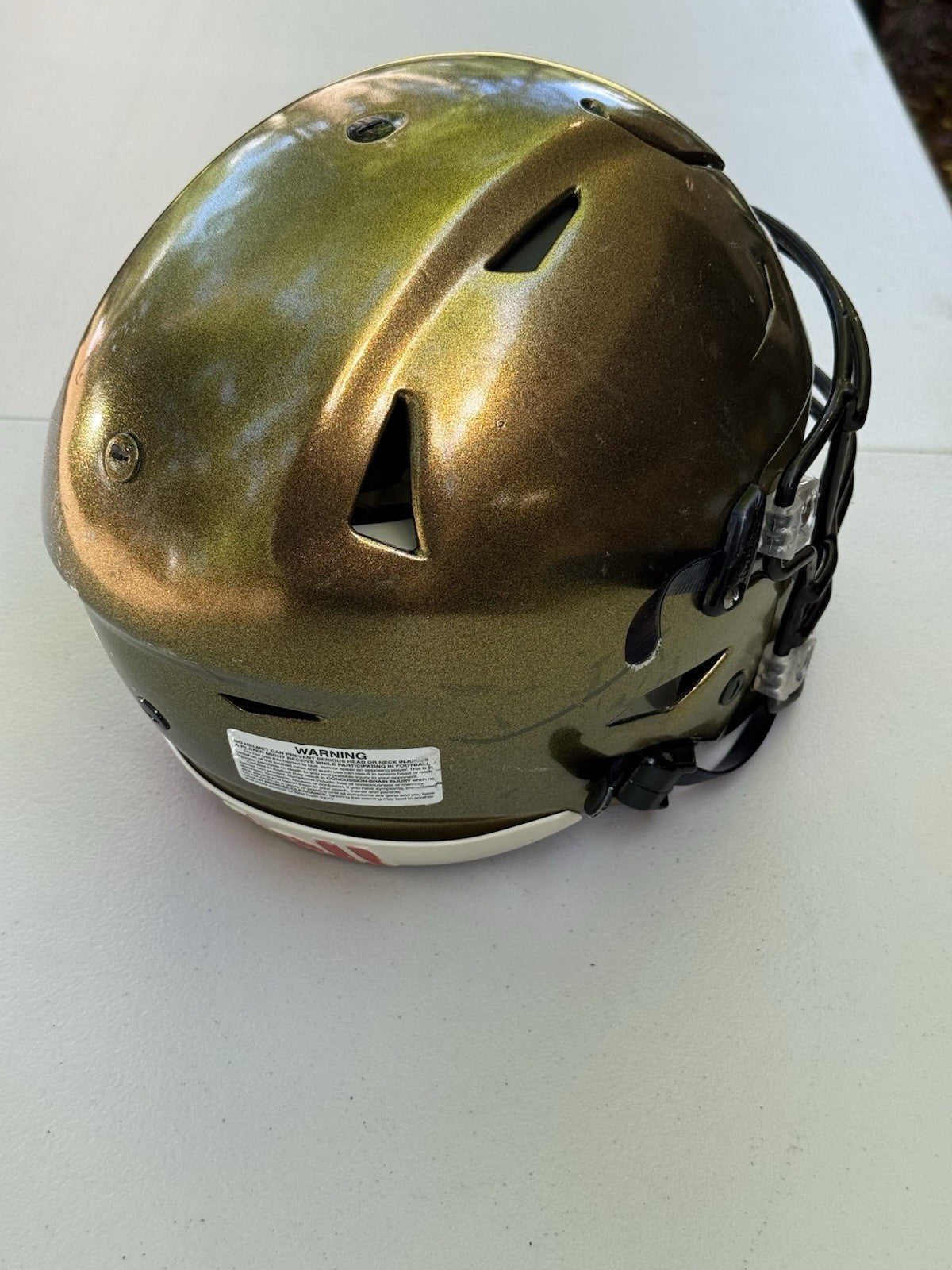 2016 Riddell Speedflex Game Issued / Used Medium Large NCAA Football H – LBC Football LLC 2016 Riddell Speedflex Game Issued / Used Medium Large NCAA Football H – LBC Football LLC