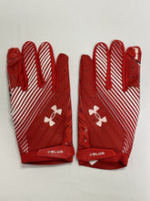 Load image into Gallery viewer, Texas Tech Red Raiders Game Issued Under Armour Team Blur LE Football Gloves 5XL
