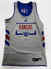 Load image into Gallery viewer, Kansas Jayhawks Womens Basketball Team Used Adidas Reversable Practice Jersey
