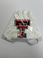 Texas Tech Red Raiders Game Issued Under Armour Team Blur LE Football Gloves 5XL
