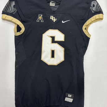 UCF Knights Game Used Game Worn Nike Football Jersey #6 Size Medium