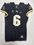 UCF Knights Game Used Game Worn Nike Football Jersey #6 Size Medium