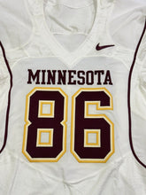Load image into Gallery viewer, Minnesota Golden Gophers Game Used Nike Football Jersey #86 Size 44
