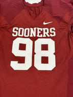 Oklahoma Sooners Game Used Nike Size 46 NCAA Football Jersey - University - OU