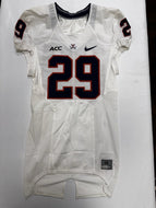 Virginia Cavaliers Game Worn / Team Issued Nike Football Jersey #29 Size 38 L