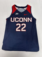 UConn Huskies Game Issued / Worn Nike NCAA Womens Basketball Jersey Size Small