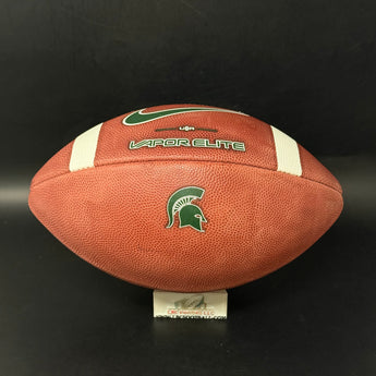 Michigan State Spartans Game Issued Nike Vapor Elite NCAA Football