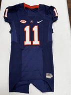 UVA Cavaliers Team Issued / Game Worn Nike Football Jersey - Size 38 LINE #11