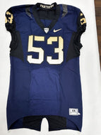 Pitt Panthers Team Issued / Worn Nike Size 44 Football Jersey - Pittsburgh #53