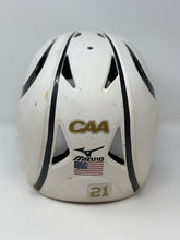 Load image into Gallery viewer, James Madison University JMU Dukes Game Worn Mizuno Baseball Batting Helmet #21
