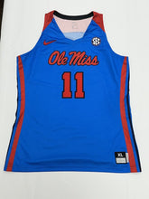Load image into Gallery viewer, Ole Miss Rebels Game Worn NCAA Womens Basketball Jersey #11 Size XL +2 - SEC
