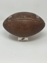 Load image into Gallery viewer, William &amp; Mary College Tribe Game Used Wilson NFL College Game Ball Pete Rozelle
