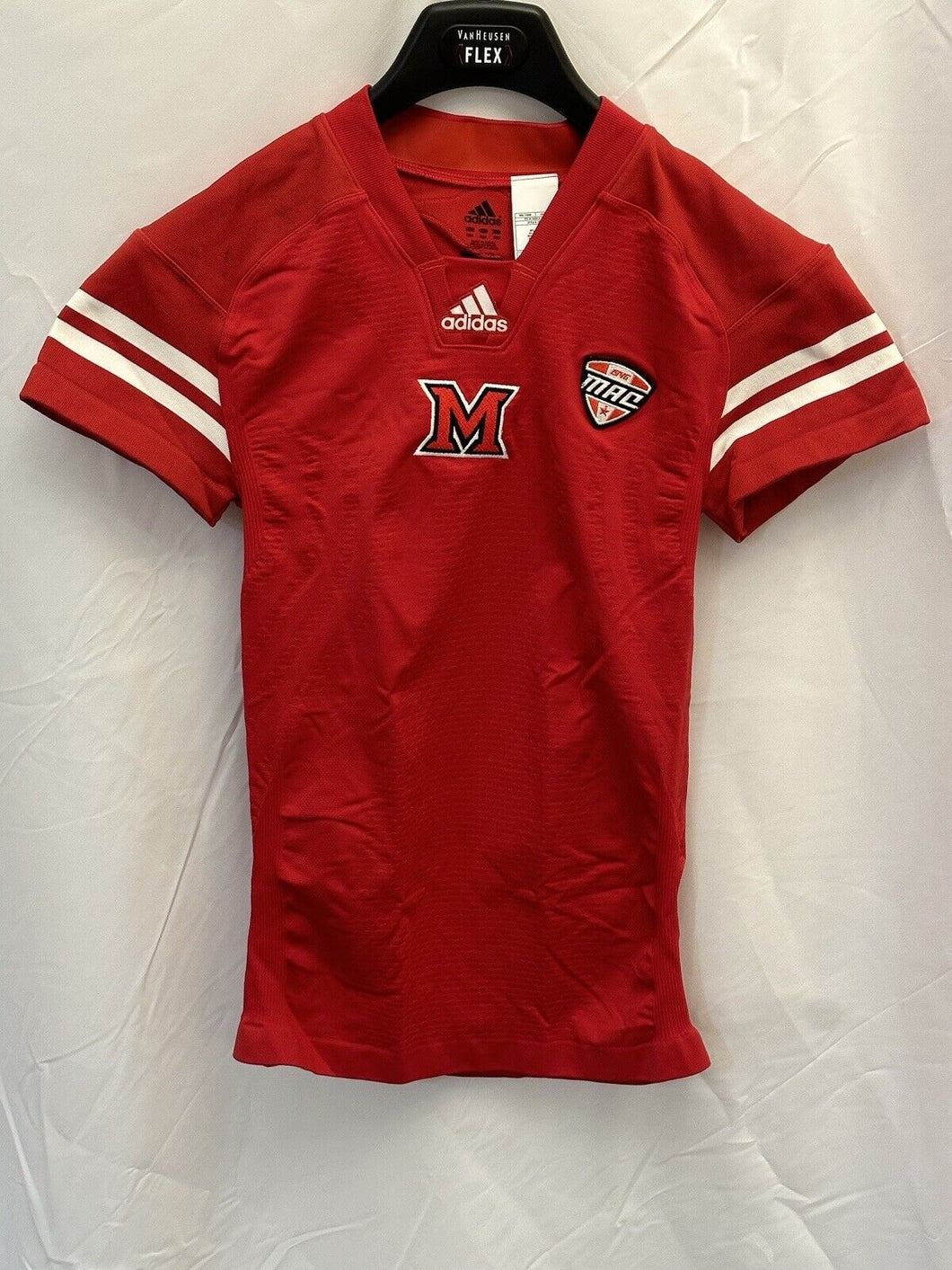 Miami Ohio University RedHawks Game Issued Adidas 1QB Football Jersey