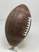 Load image into Gallery viewer, William &amp; Mary College Tribe Game Used Wilson NFL College Game Ball Pete Rozelle
