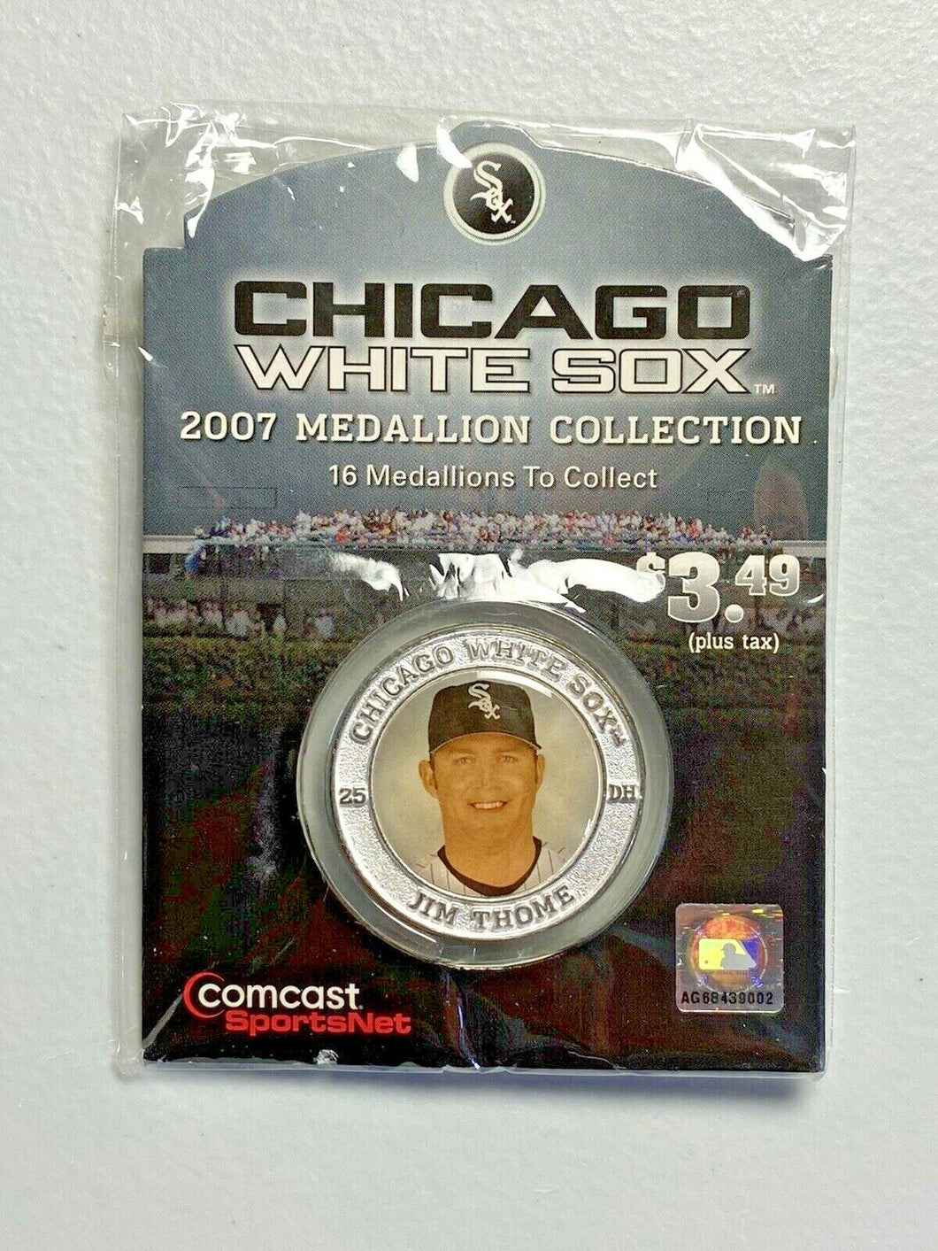 Chicago White Sox Baseball 2007 Medallion Collection Comcast Sportsnet