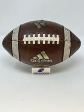 Load image into Gallery viewer, Delaware Fightin&#39; Blue Hens Game Used Adidas Dime NCAA Football
