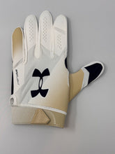Load image into Gallery viewer, 2018 Navy Midshipmen Game Used (Army vs Navy game) Under Armour Gloves 3XL
